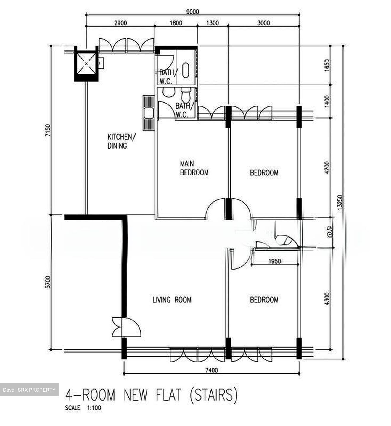 Blk 104 Aljunied Crescent (Geylang), HDB 4 Rooms #617582921